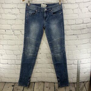 Ed Hardy Blue Jeans Sz 27‎ Skinny Faded